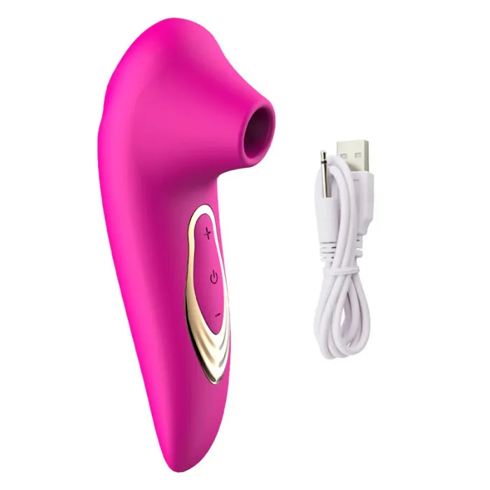 Vibrador Clitoriano Vibra por Ondas de Pulsação 5 Intensidades Recarregável