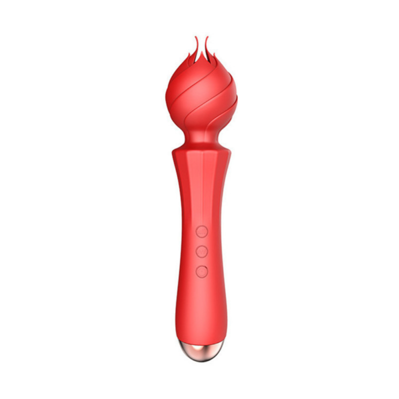 Gina -Vibrador varinha mágica- 20 vibração +5 intensidades (4436) recarregável
