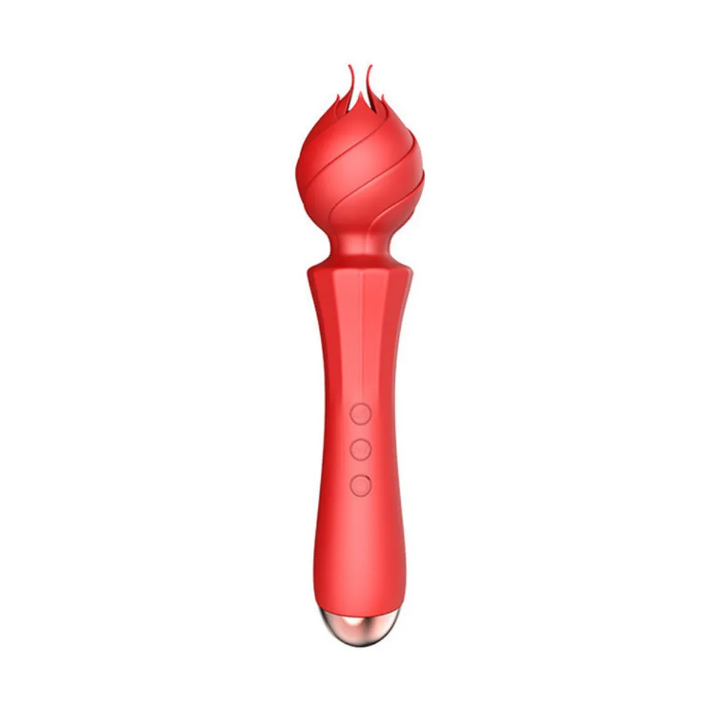 Gina -Vibrador varinha mágica- 20 vibração +5 intensidades (4436) recarregável