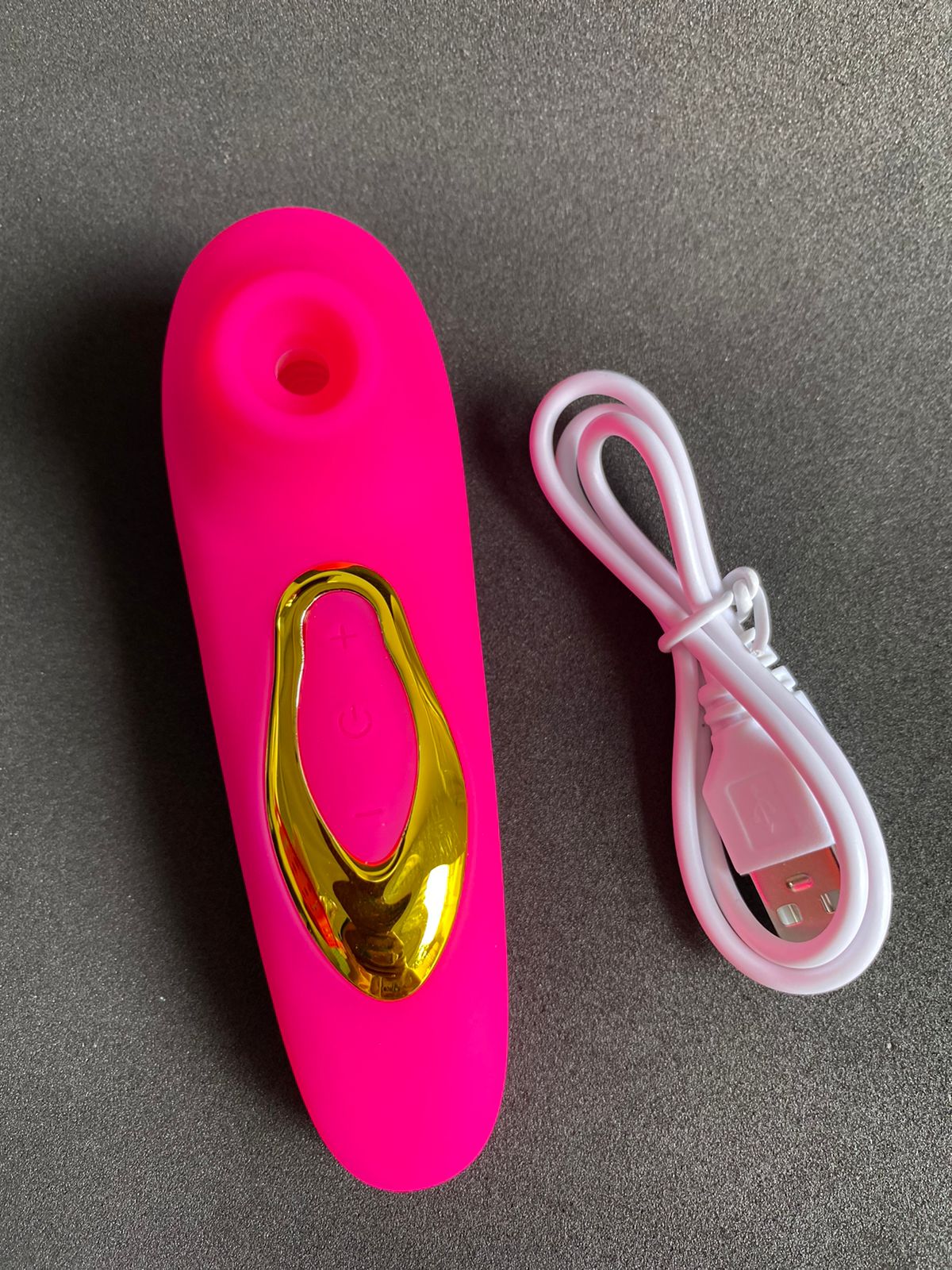 V1br4d0r clitoriano vibra por ondas de Pulsação 5 intensidades (2139) recarregável