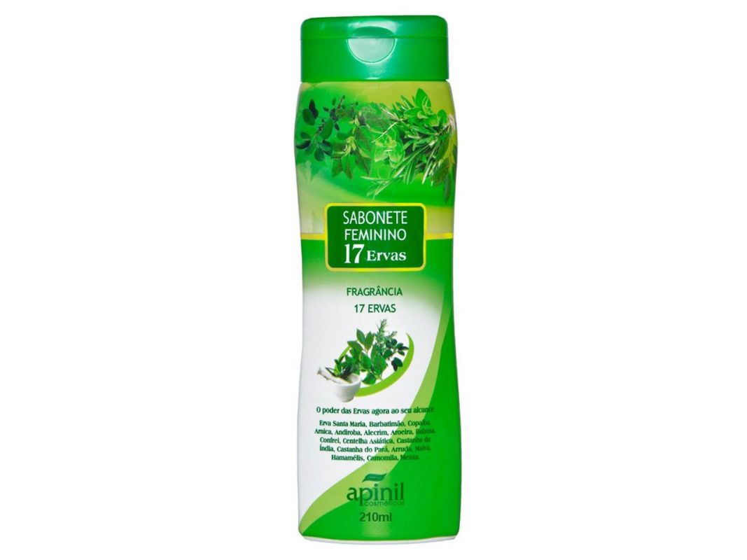 Sabonete Íntimo 17 ervas 210ml - Apinil