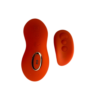vibrador de calcinha -Vibrador com controle sem fio- 10 INTENSIDADES (4851) laranja