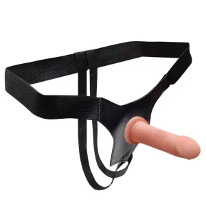 Cinta Com Pênis Cyber Vertebrado 16 X 3,5Cm (ckt725) rosada