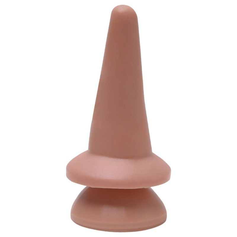 Plug Anal Maciço Com Ventosa 14Cm (kt2461)