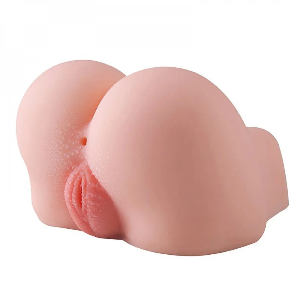 Masturbador Masculino em Formato de Bunda com Vagina e Ânus Beje