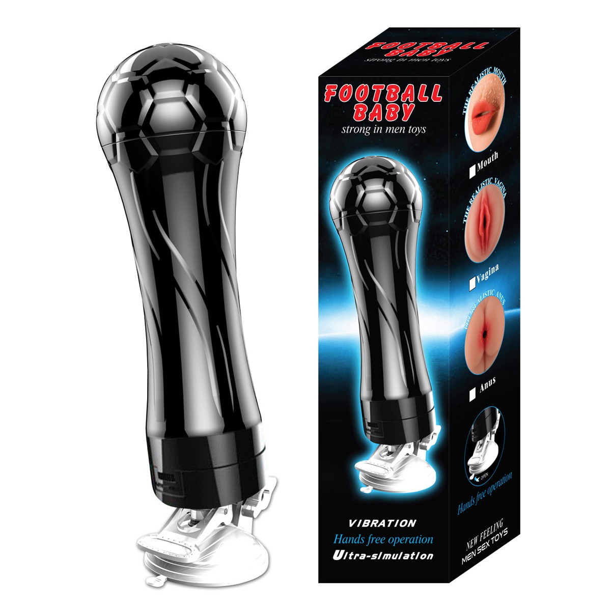 BUCETS (GOZ by iFody) — M4sturb4d0r Masculino Formato V4g1n4 com Ventosa | Cyber Skin