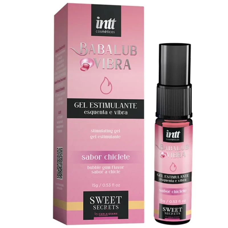 BABALUB VIBRA EXCITANTE QUE ESQUENTA E VIBRA 15G iNTT