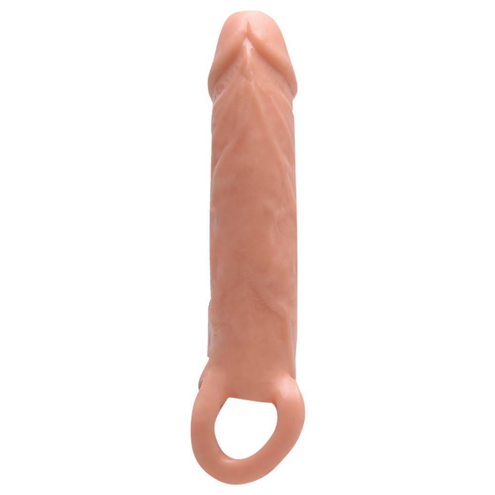 Capa Peniana 16cm com Extensor de 4cm e Anel para Escroto (BI026246) – PRETTY LOVE EMMITT (CP16)