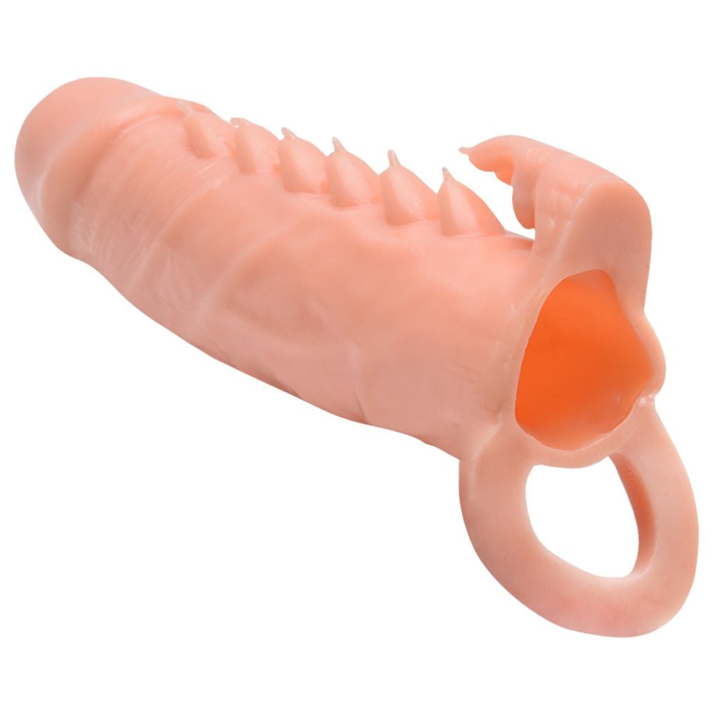 Capa Peniana 16cm com Extensor de 4cm e Anel para Escroto (BI026246) – PRETTY LOVE EMMITT (CP16)