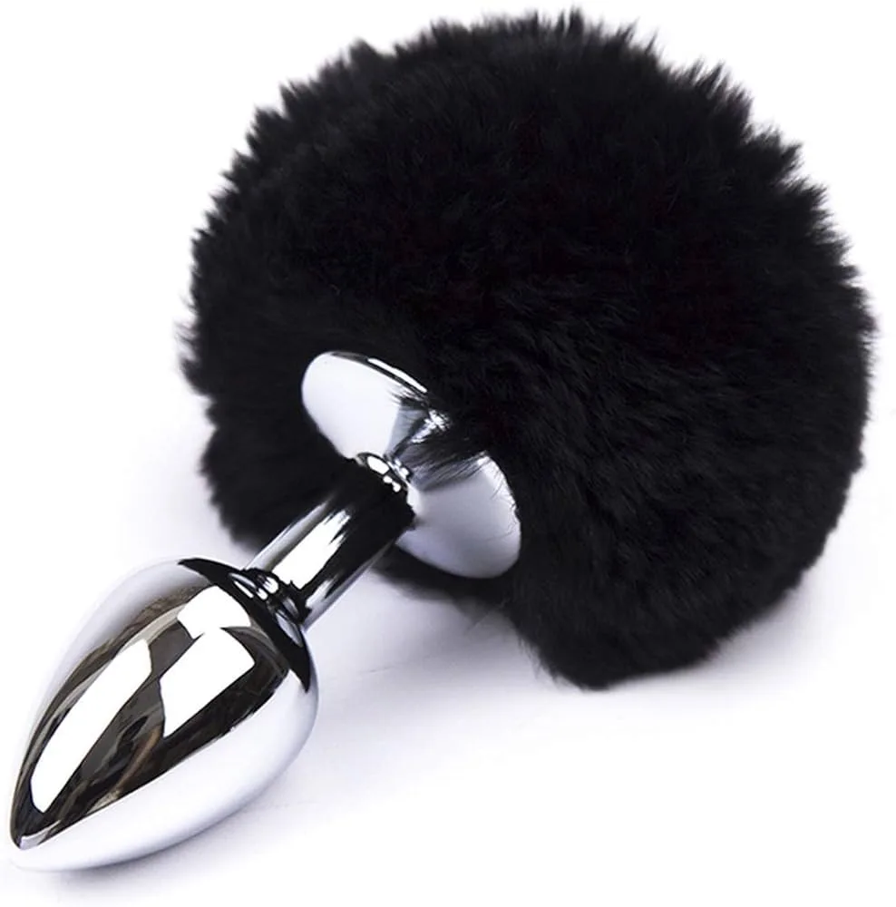 Plug Anal com Rabo de Coelhinha ( P )