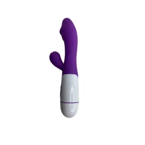 Fagner -VIBRADOR com estimulo no PONTO G e clitóris- 20 intensidades (MLVE4020) roxo