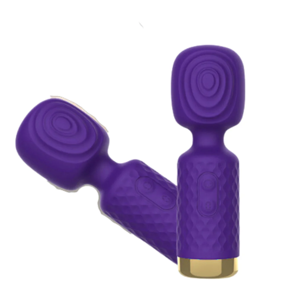 Mini varinha mágica com 10 modos de v1br4ç40 (2148) recarregável