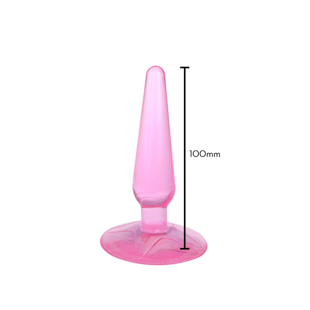 Plug Anal de Silicone (1015) Rosa — foto 5