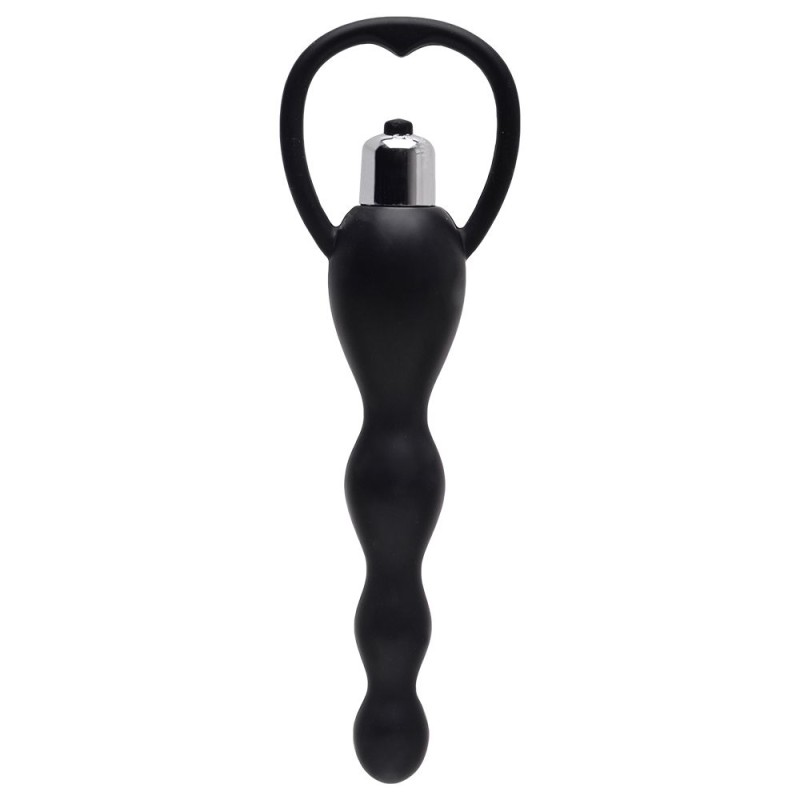 Plug Anal Vibro Toque Macio E Aveludado 16 X 3,5Cm (PL069)