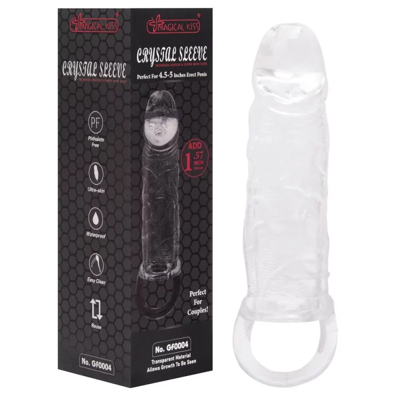Capa Peniana Com Suporte Extender Sleeve 19cm (CA074)