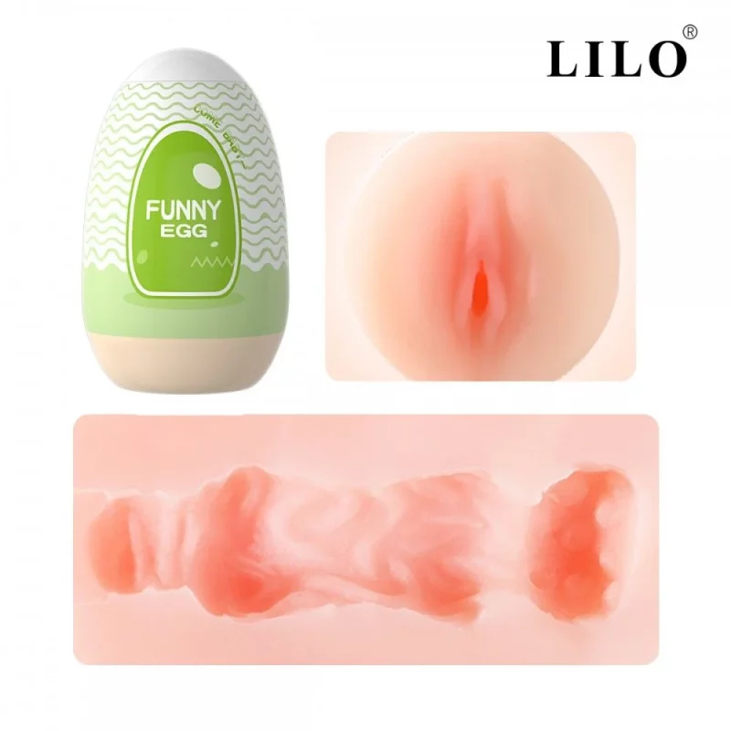 Funny Egg Masturbador Cyberskin (vagina)