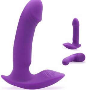 Vibrador ponto G com Textura e Bullet (6110)