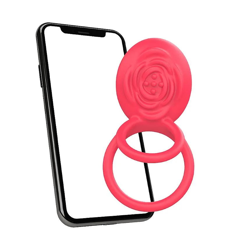 Anel Peniano Duplo Cailin por App de Celular - Si