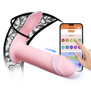 Vibrador de casal -por aplicativo de celular com 10 intensidades