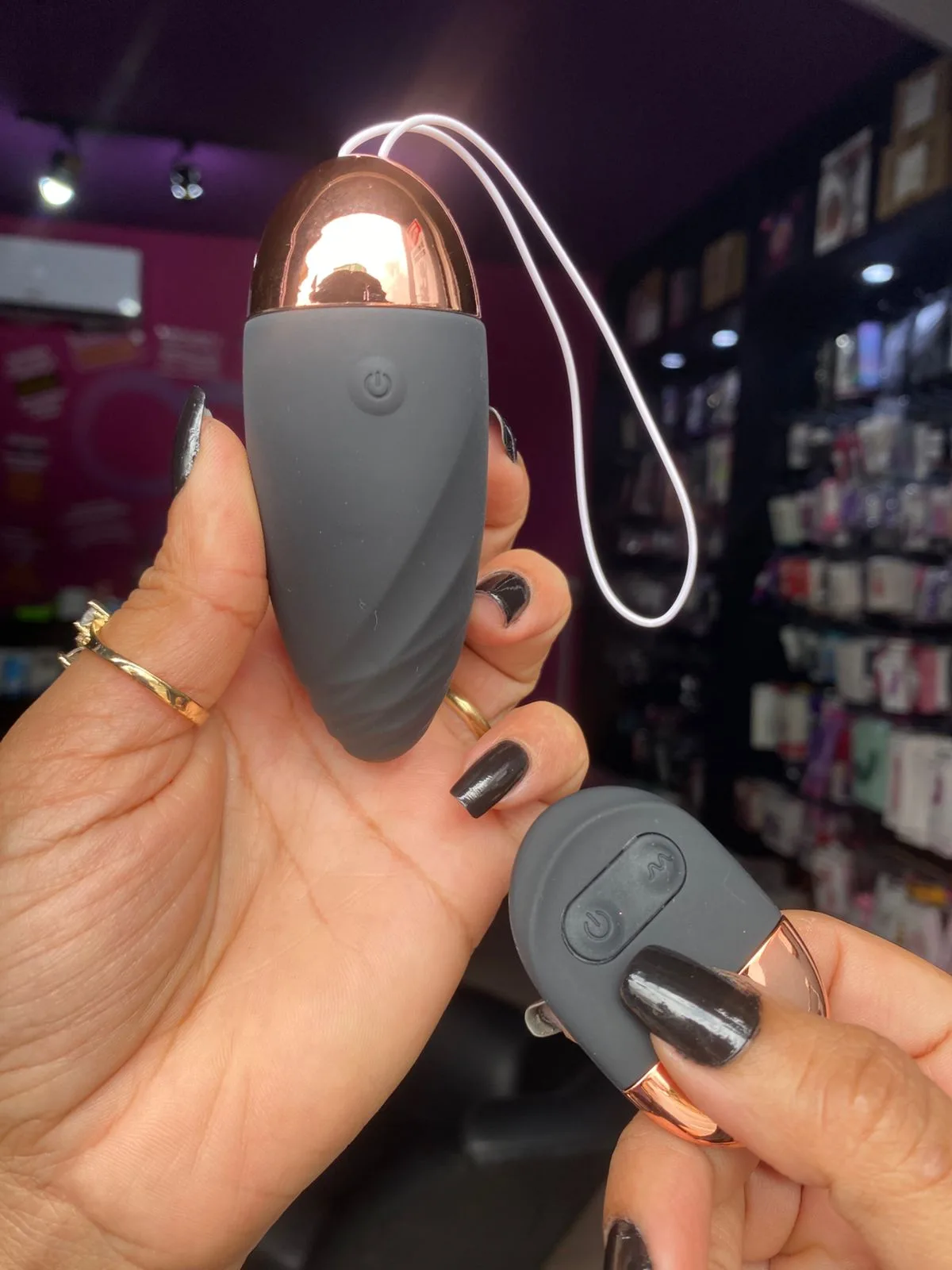 Bullet com Controle Remoto e 10 Intensidades Pilha