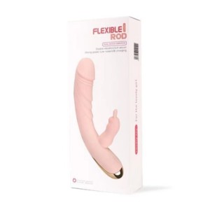 Vibrador ponto G e estimulador de clitóris 12 intensidades (4812) recarregável