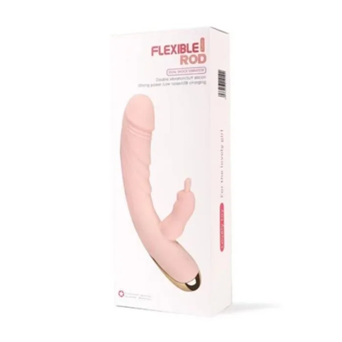 Vibrador ponto G e estimulador de clitóris 12 intensidades (4812) recarregável