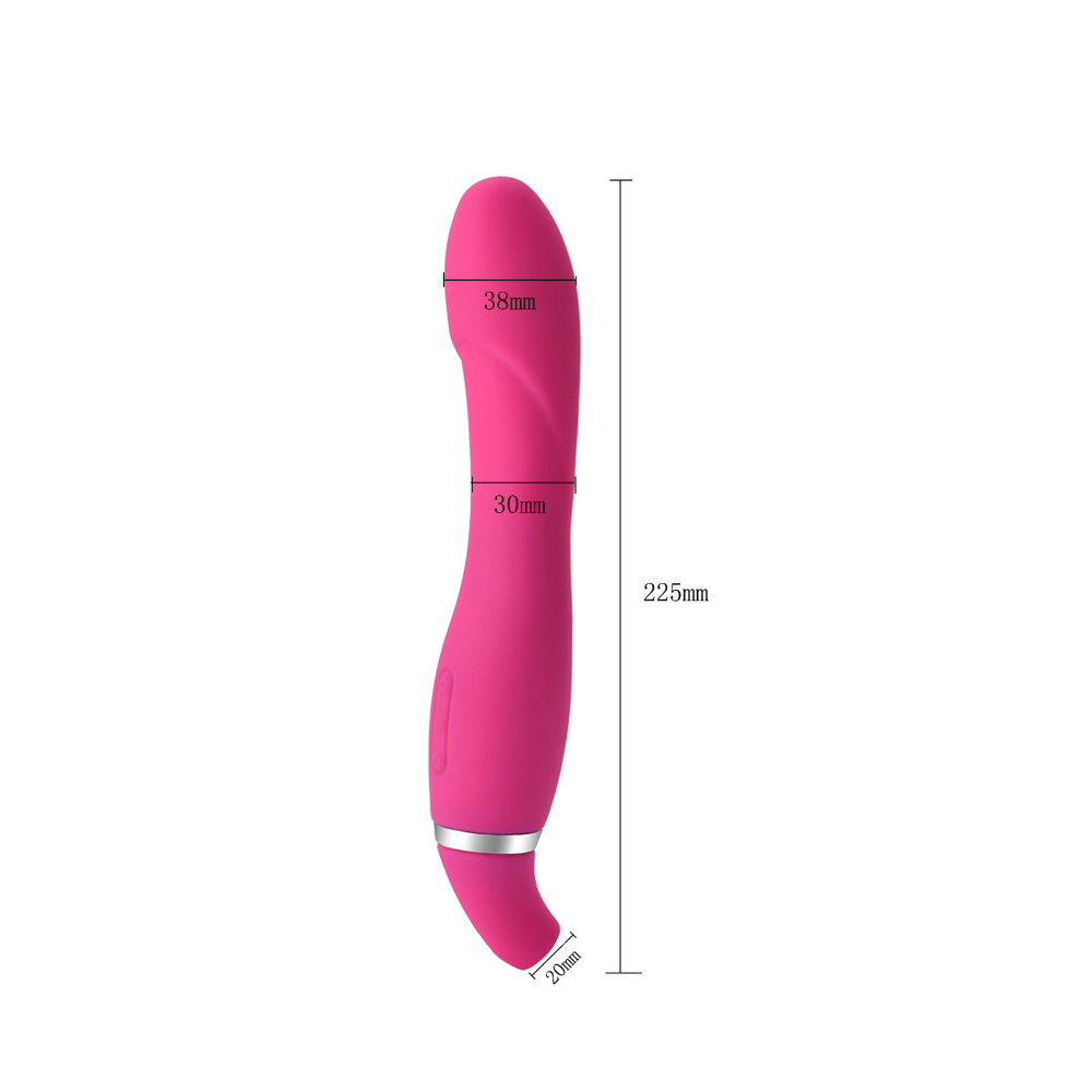 Sugador- vibrador ponto G com sucção e vibração- 12 intensidades (MLVS1054) roxo — foto 6