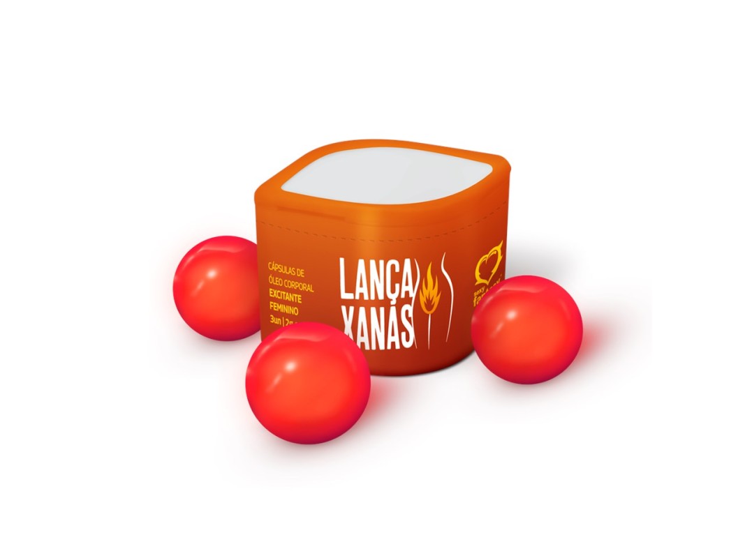 BOLINHA EXPLOSIVA LANÇA XANAS EXCITANTE FEMININO 3 UNIDADES SEXY FANTASY