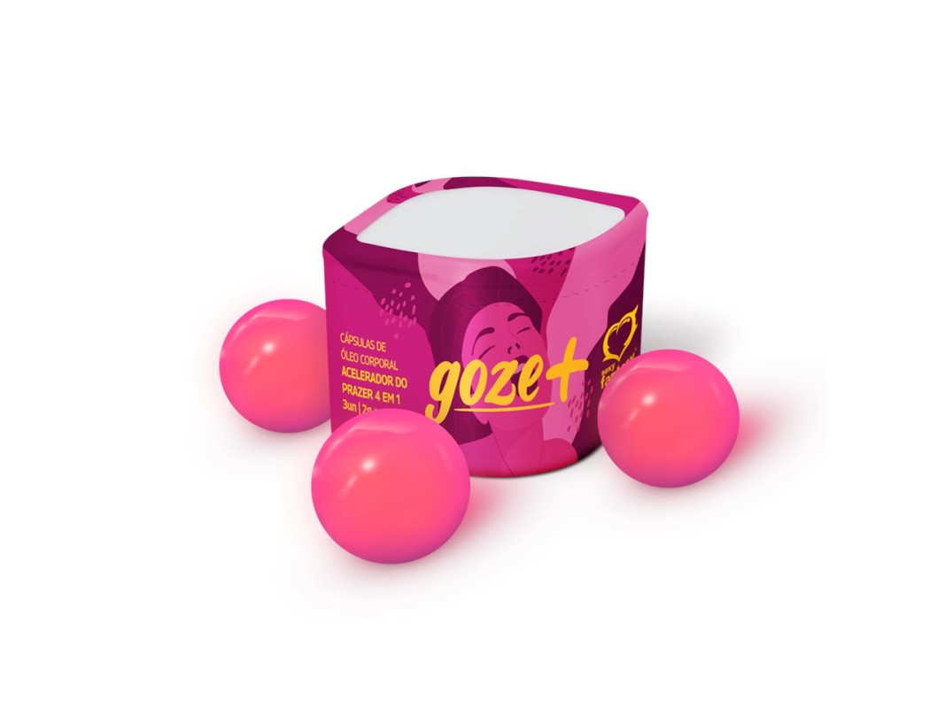 BOLINHA EXPLOSIVA GOZE+ ACELERADOR CÁPSULA (3 UN) - SEXY FANTASY