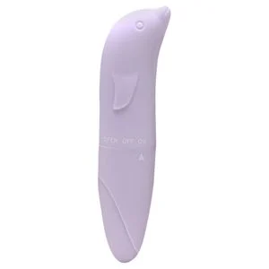 Vick -Vibrador Ponto G Golfinho- 01 Intensidade Lilás