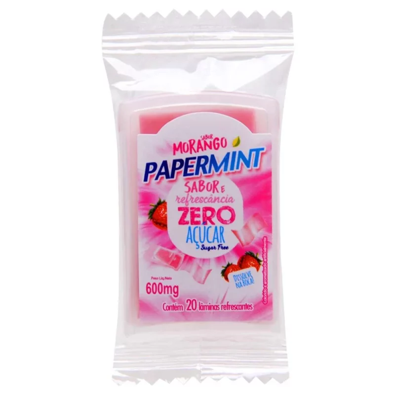 Lâminas Refrescantes MORANGO