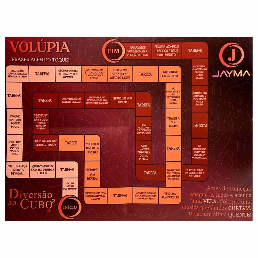 Jogo Volúpia Tabuleiro Diversão Ao Cubo
