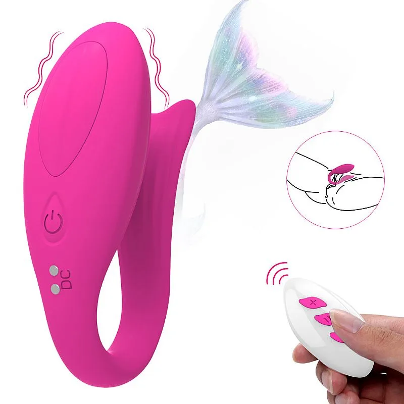 Vibrador de Casal com Controle Remoto - 12 Intensidades