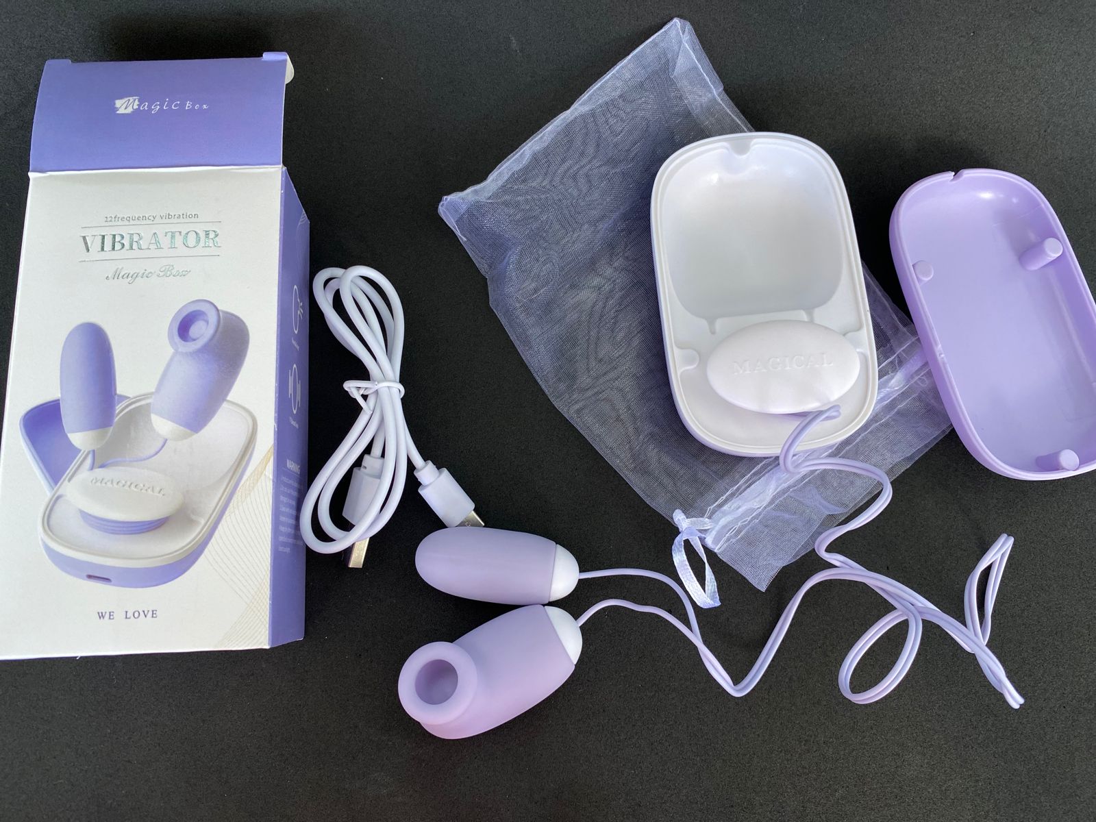 v1br4d0r clitoriano com capsula v1br4t0r14 e pulsação 10 intensidades (OV044A) USB