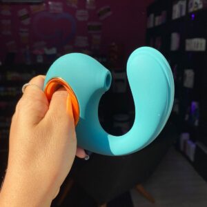 Eurico -Vibrador de Ponto G e pulsação no clitóris (5365) verde