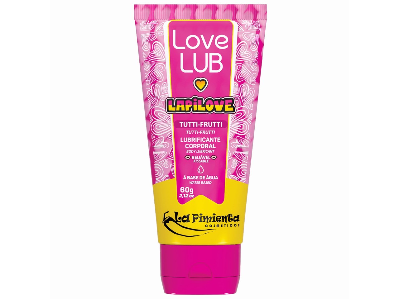 LOVE LUB BUBBALOVE (tutti-frutti) LUBR1F1C4NT3 BEIJÁVEL 60G LA PIMIENTA