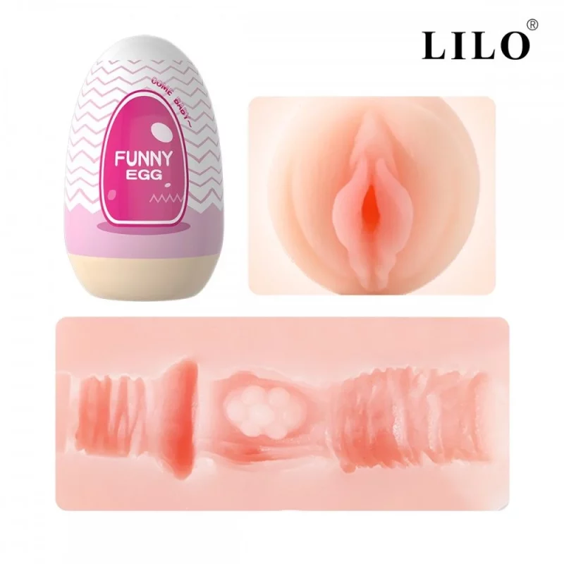 Funny Egg Masturbador Cyberskin (vagina)
