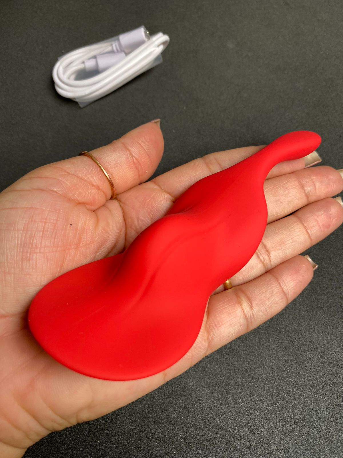 V1br4d0r de Calcinha por aplicativo de celular 09 intensidades (8287) recarregável