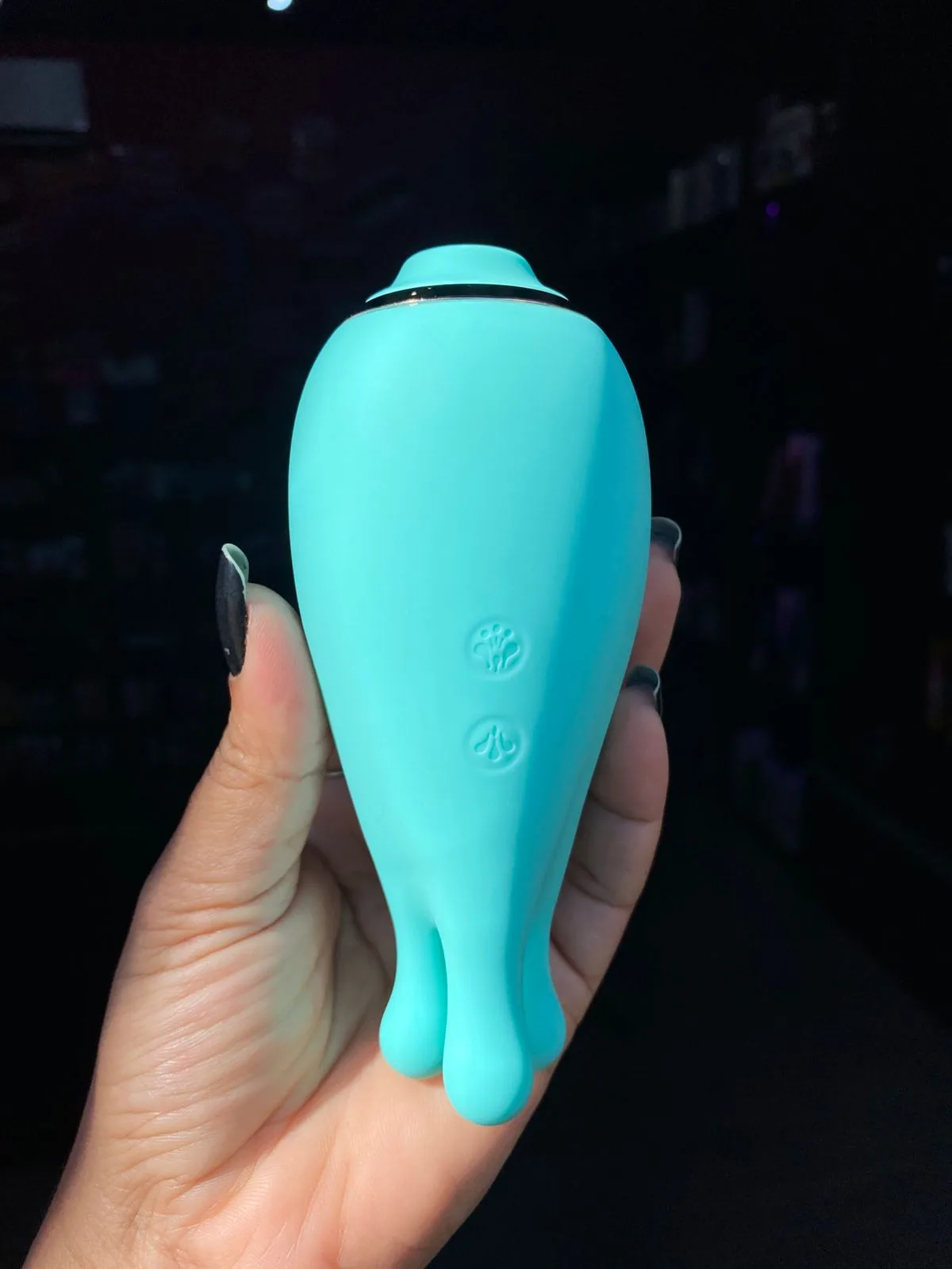Kraken -Vibrador de clitóris com Pulsação e Rotação- 9 intensidades (7258) recarregável