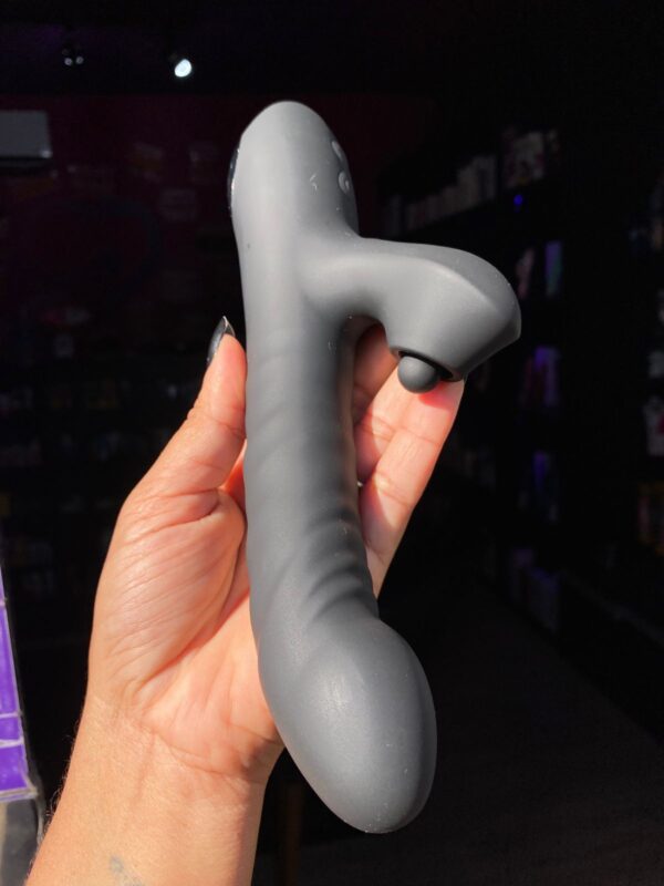 Heitor -Vibrador vai e vem com pulsação no clitóris +Aquecimento (4359) 10 intensidades