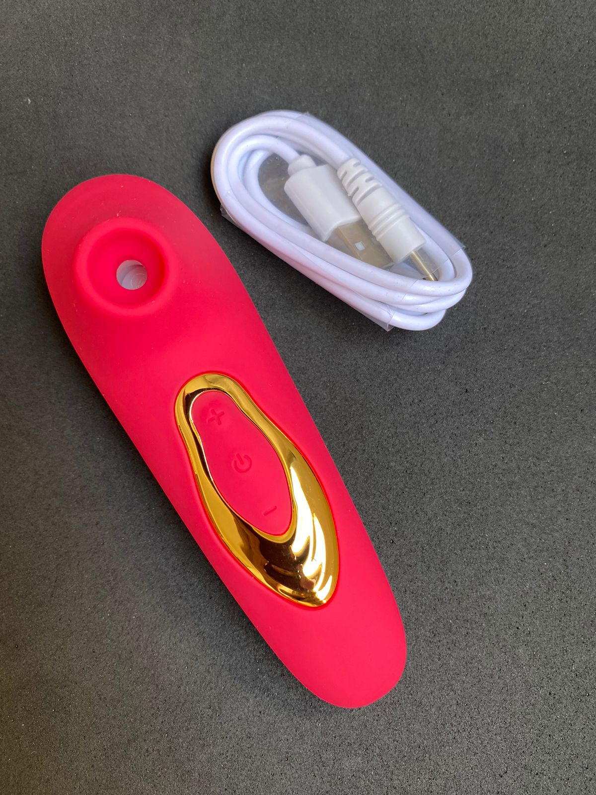 VIBRADOR CLITORIANO VIBRA POR ONDAS DE PULSAÇÃO 5 INTENSIDADES (2139) recarregável — foto 2