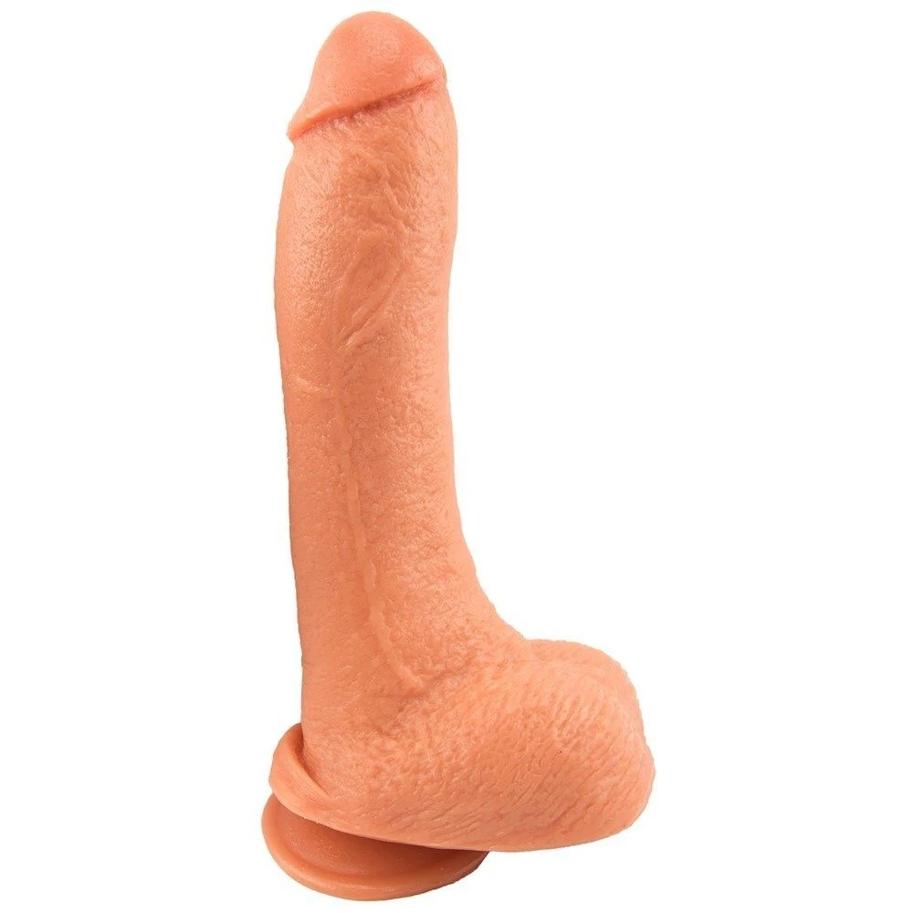 LUCÃO - Pênis De Borracha Maciça 24 X 5Cm (JSVBG) ROSADA