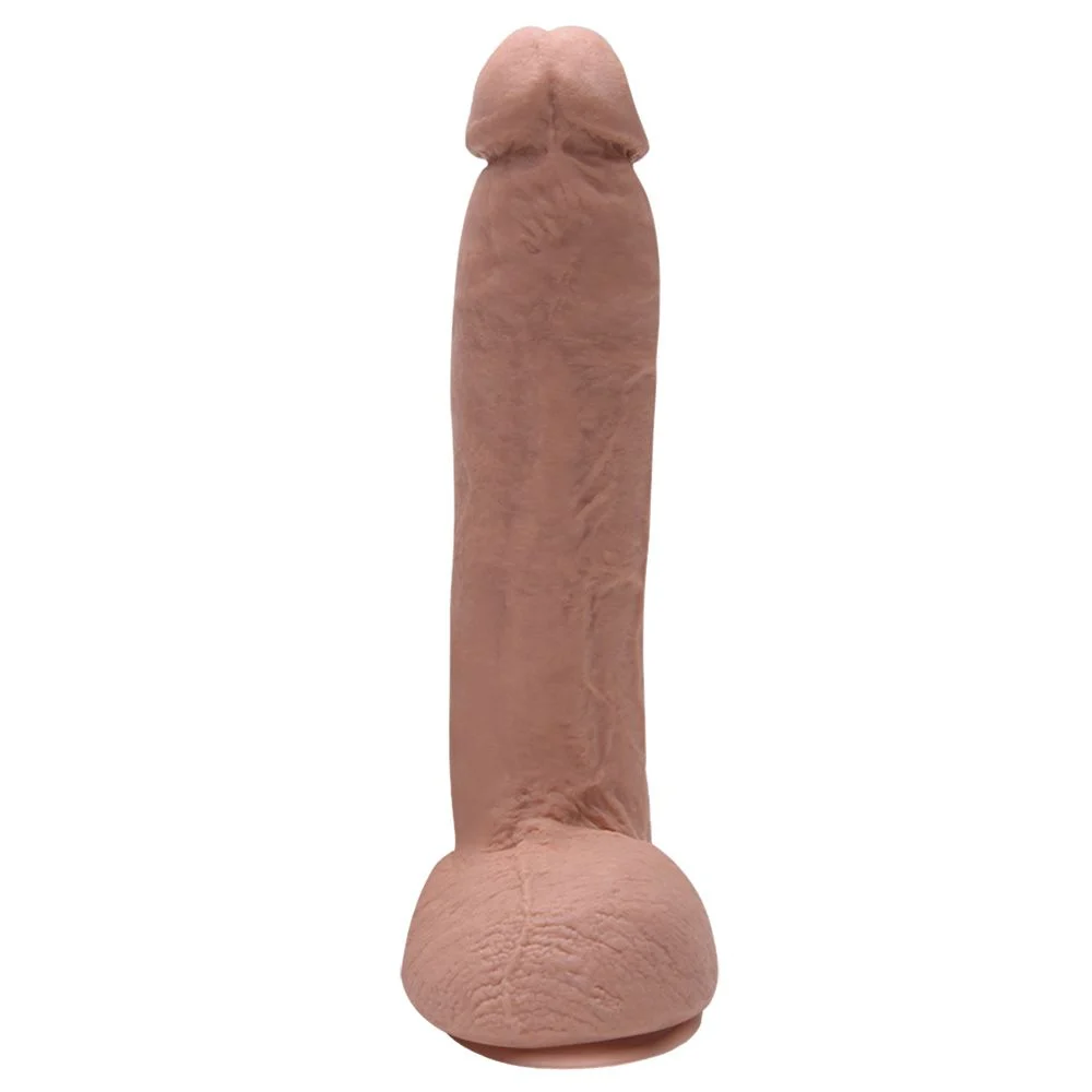 Pênis De Borracha Maciça 29,5 X 5,8Cm (JGSVBG) ROSADA — foto 2