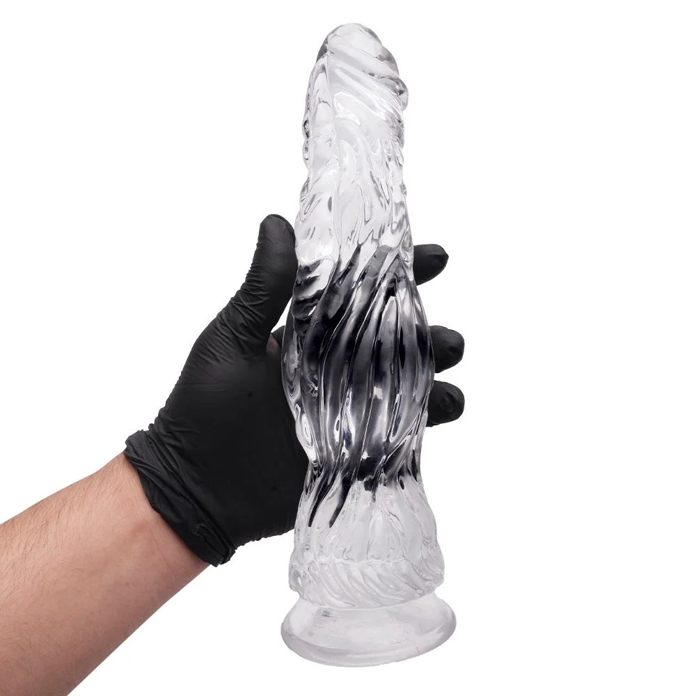 Plug Anal Dildo Monster 24,5 X 5,5Cm (8456) transparente — foto 6
