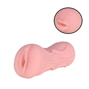 MASTURBADOR DUPLO MAIG ONE CYBER SKIN VAGINA E BOCA (6770) 18x5cm