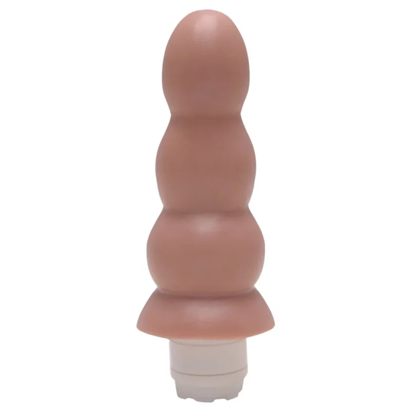 Plug Anal Vibrador Interno 16 X 4,5Cm (KT3401) bege