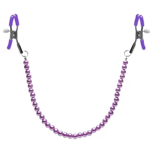 Grampos Para Mamilos Pérolas (8417) roxo
