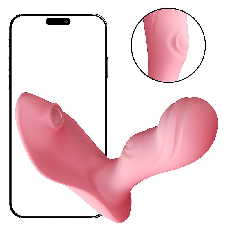 Vibrador de Clitóris e Ponto G com Pulsação via aplicativo de celular (8661) — foto 1
