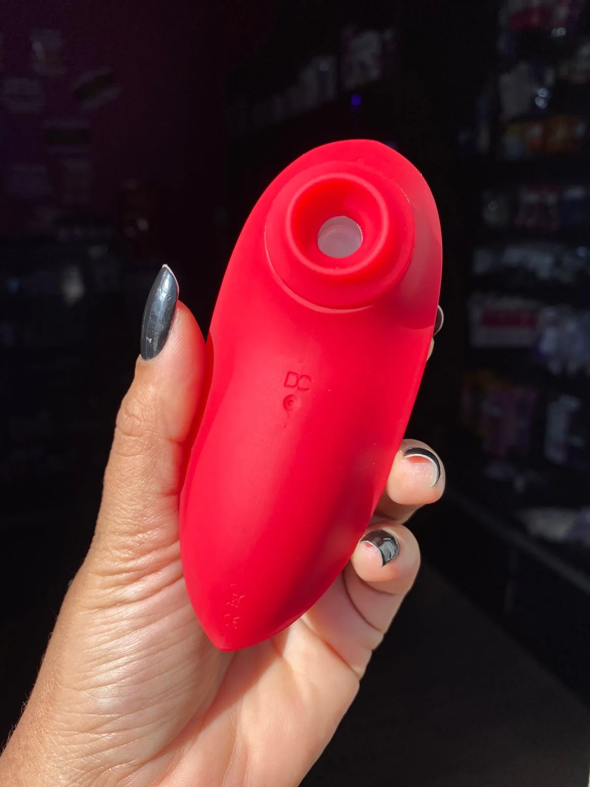 Vibrador de clitóris com pulsação- 10 intensidades recarregável