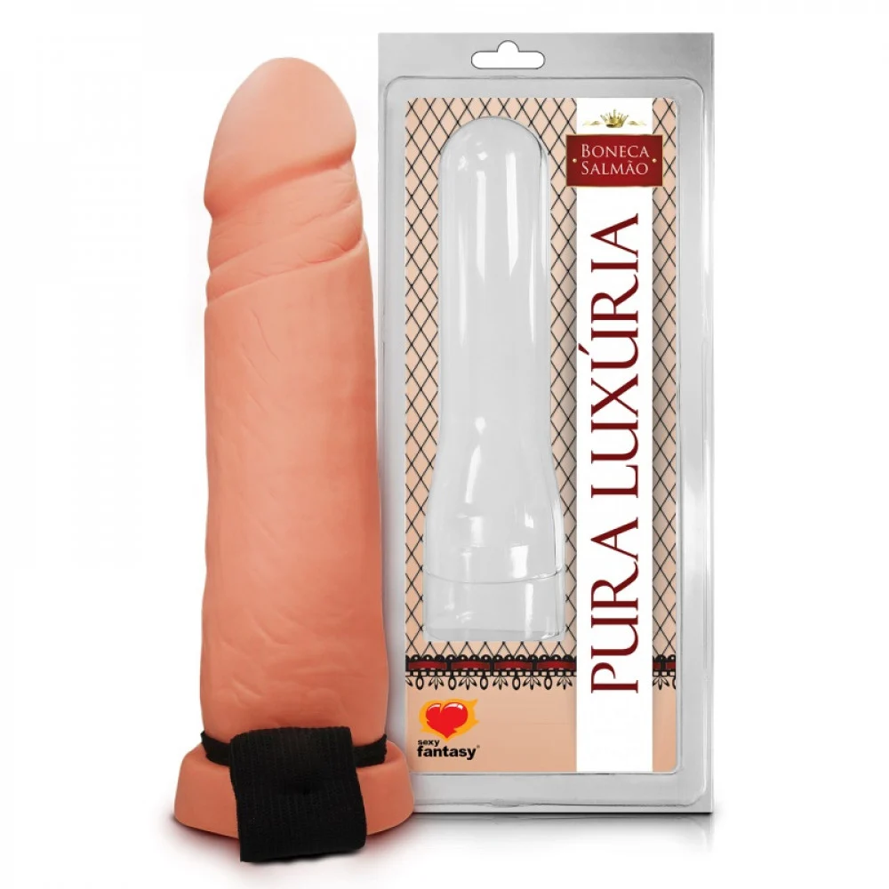 Capa Peniana Semi Rigida 17,5x4,2cm Rosada - Sexy Fantasy